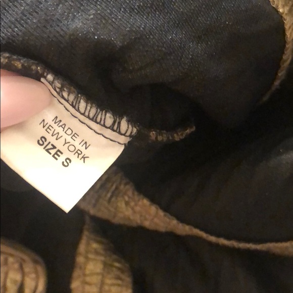 Torn Gold Mini Dress - Picture 8 of 8